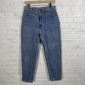 90's Levis Orange Tab 951 Relaxed Fit Tapered Leg Jeans Womens Size 12 Short Vtg